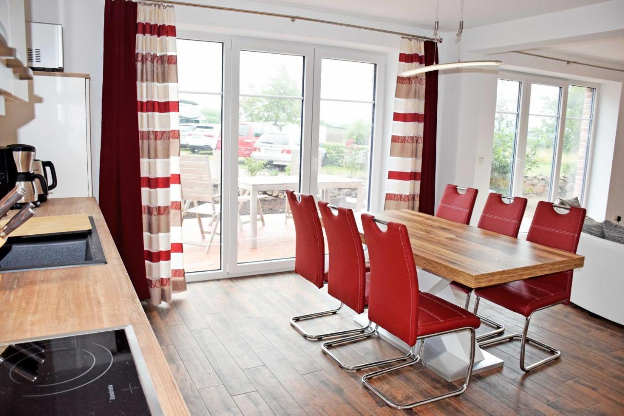 Ferienhaus Zum Boddenstrand Mit Ka Groß Zicker Dış mekan fotoğraf