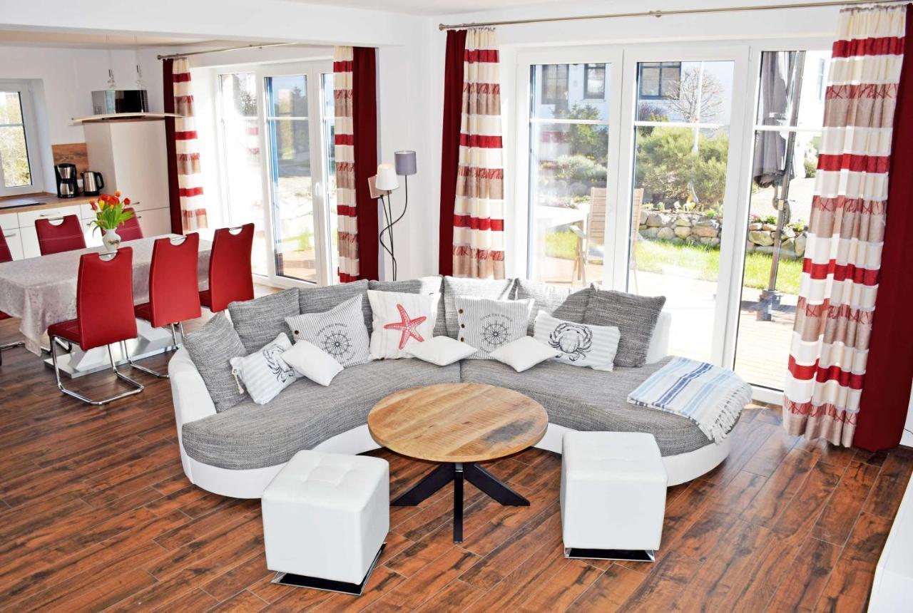 Ferienhaus Zum Boddenstrand Mit Ka Groß Zicker Dış mekan fotoğraf